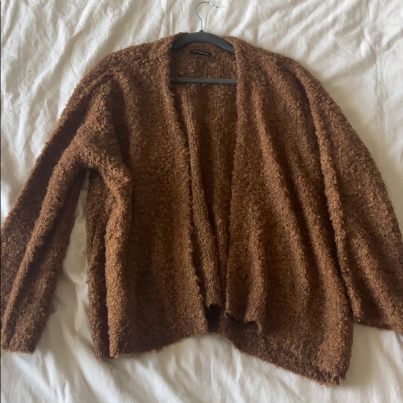 Chocolate teddy bear cardigan - Picture 1 of 1